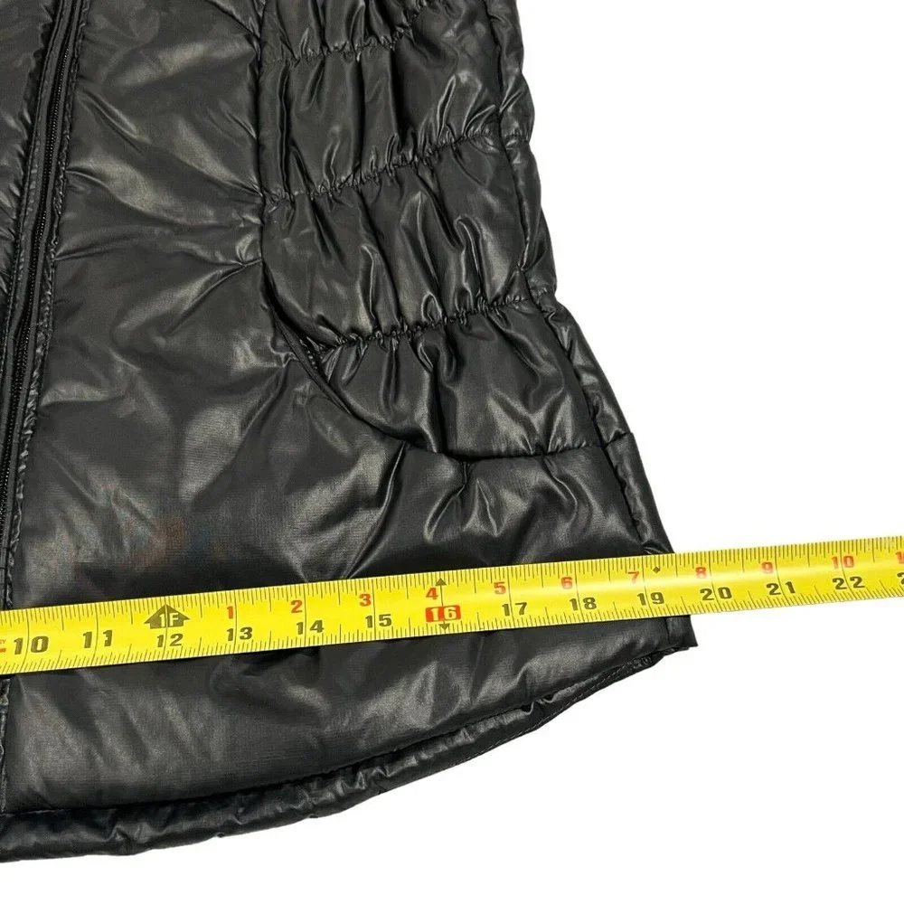 Lole Womens Black Puffer Vest‎ Size S (4-6)Water Repellent Windproof Lightweight